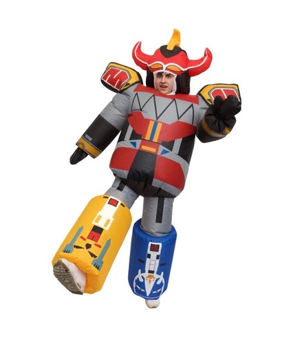 Megazord inflatable costume - megazord,