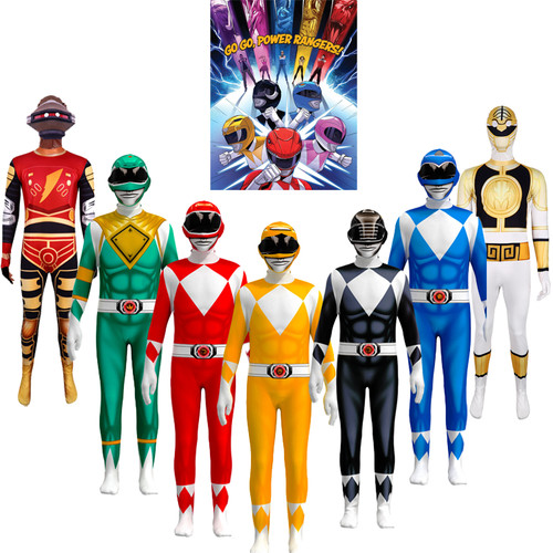 Power rangers cosplay costume - rangers,