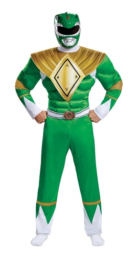 Adult green power rangers - green,