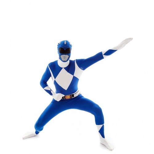Adult blue power ranger - power,